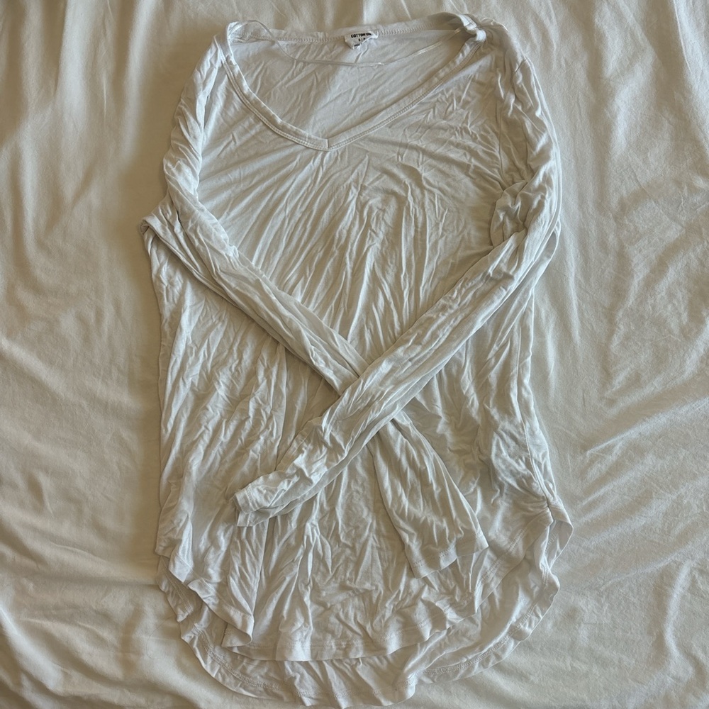 Cotton on white long sleeve